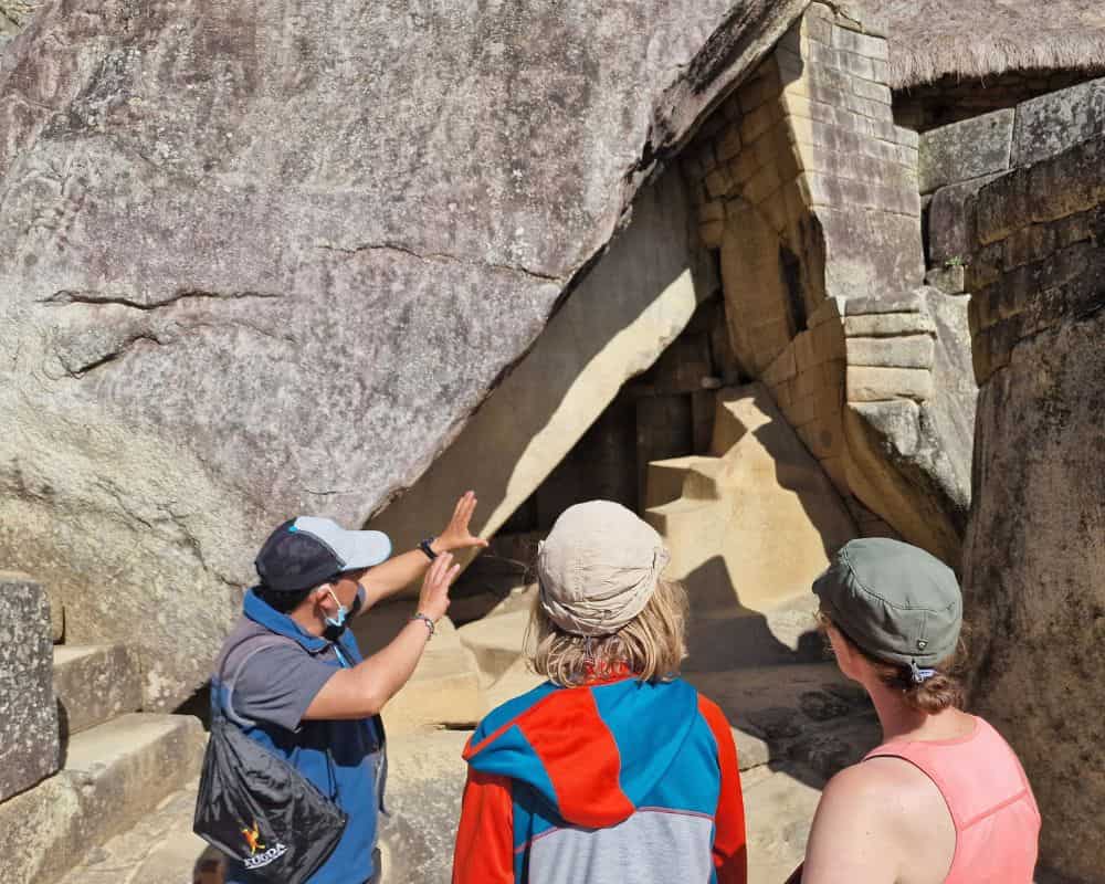 History lesson while trekking the Inca Trail